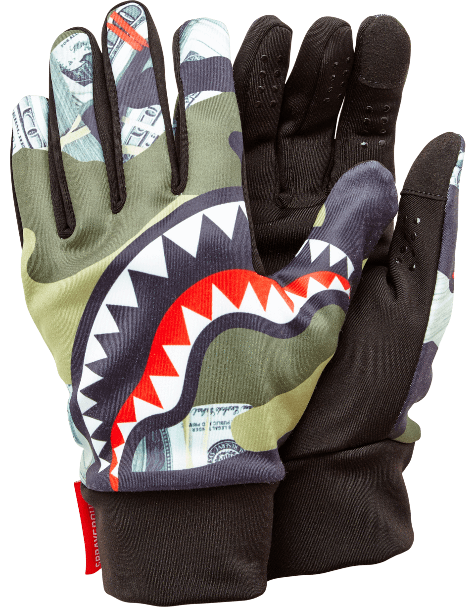 Money Camo Gloves - Image 2