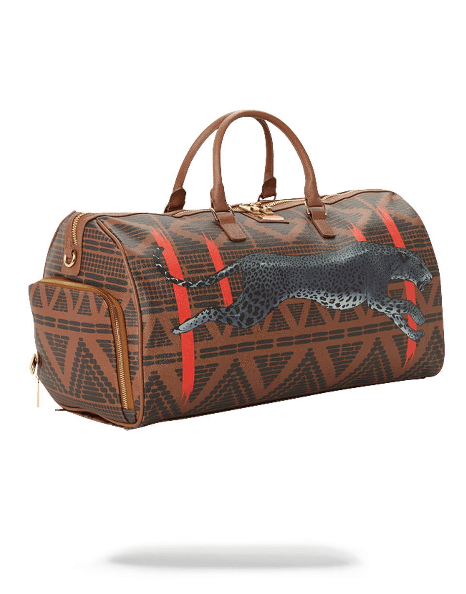 Leopards in Paris Duffle - Image 2