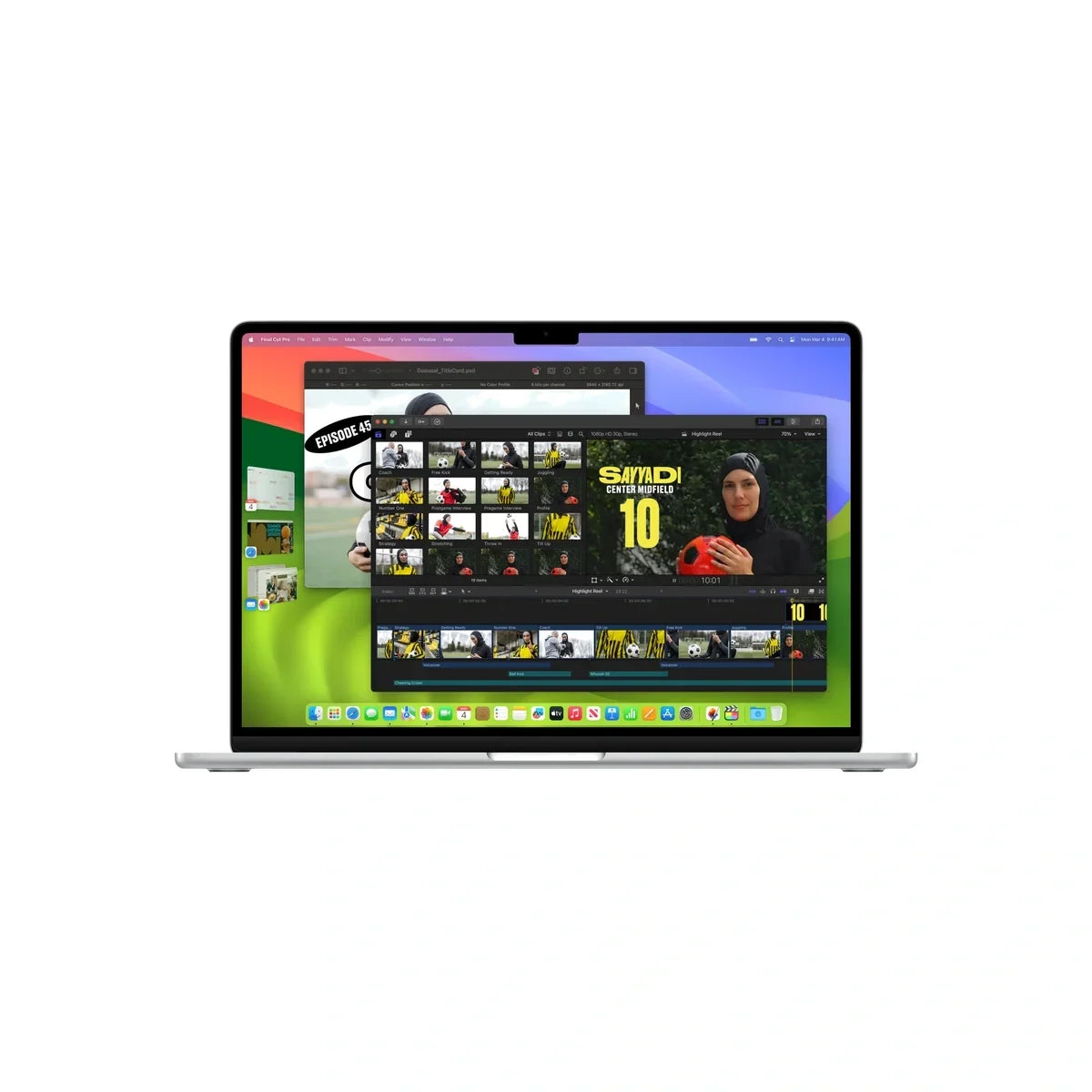 Apple MacBook Air M3 13-inch 256GB 8GB RAM 8-Core CPU 10-Core GPU (2024) Silver - Image 6