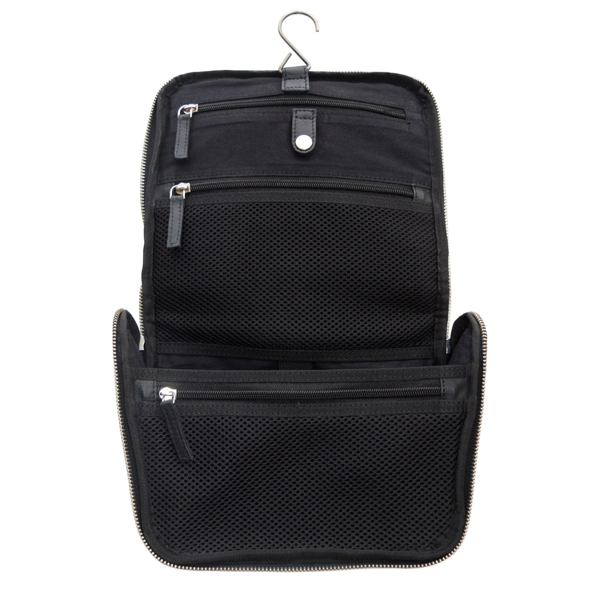 Hanging Leather Travel Kit - Image 2