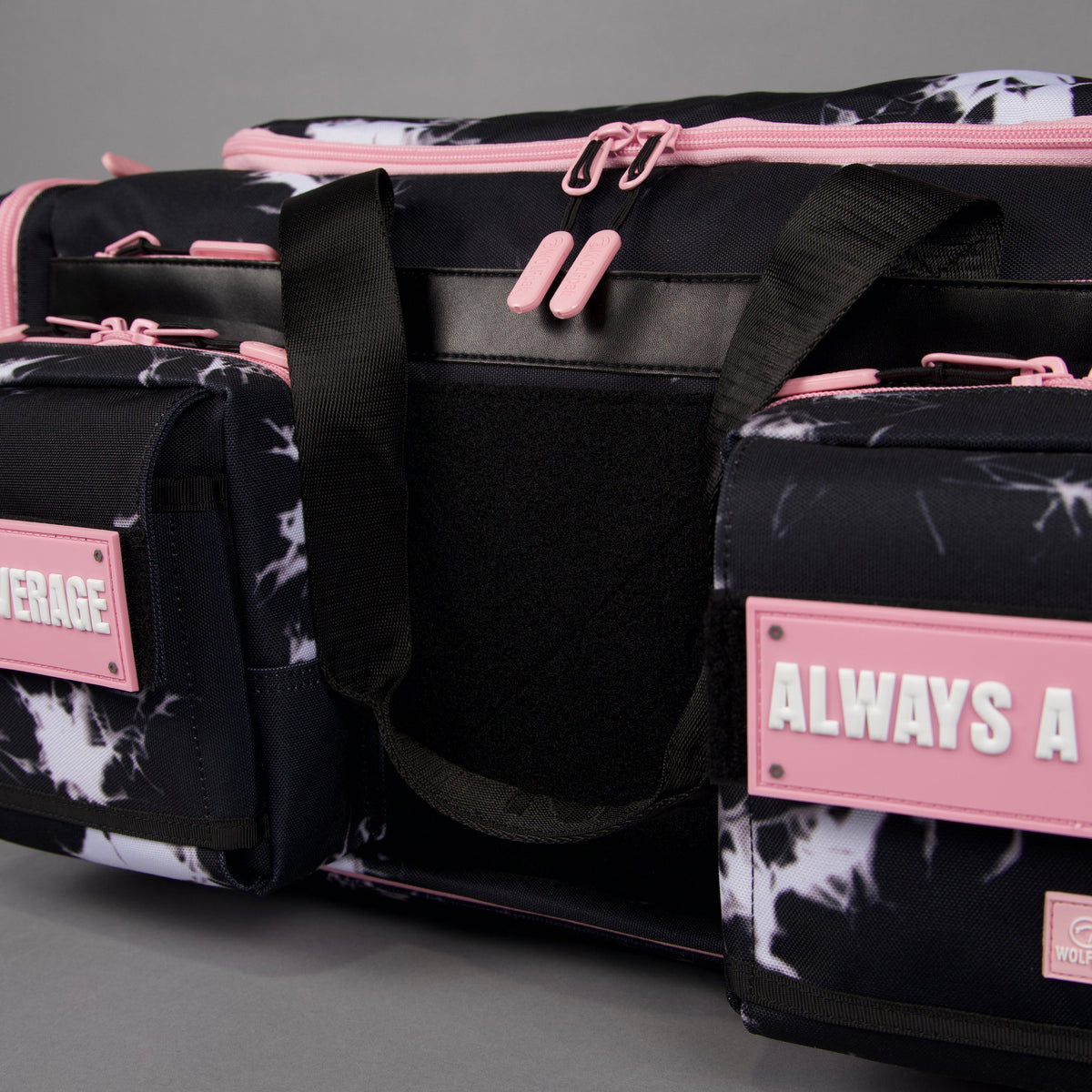 40L Ultimate Duffle Bag Black Lightning Knockout Pink - Image 16