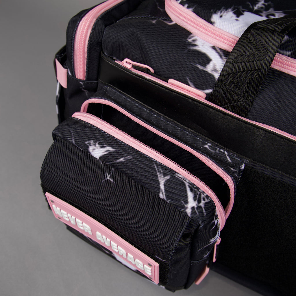 40L Ultimate Duffle Bag Black Lightning Knockout Pink - Image 14