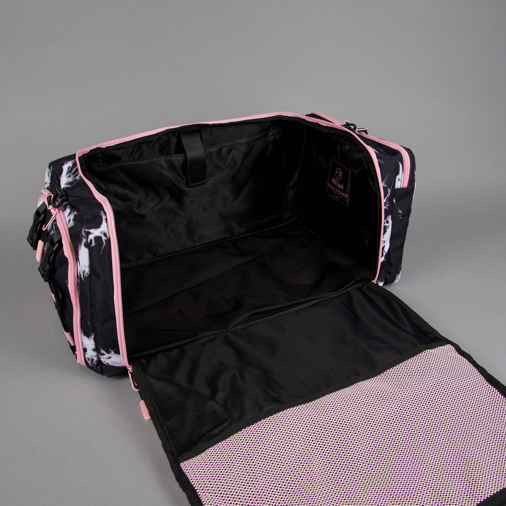40L Ultimate Duffle Bag Black Lightning Knockout Pink - Image 19