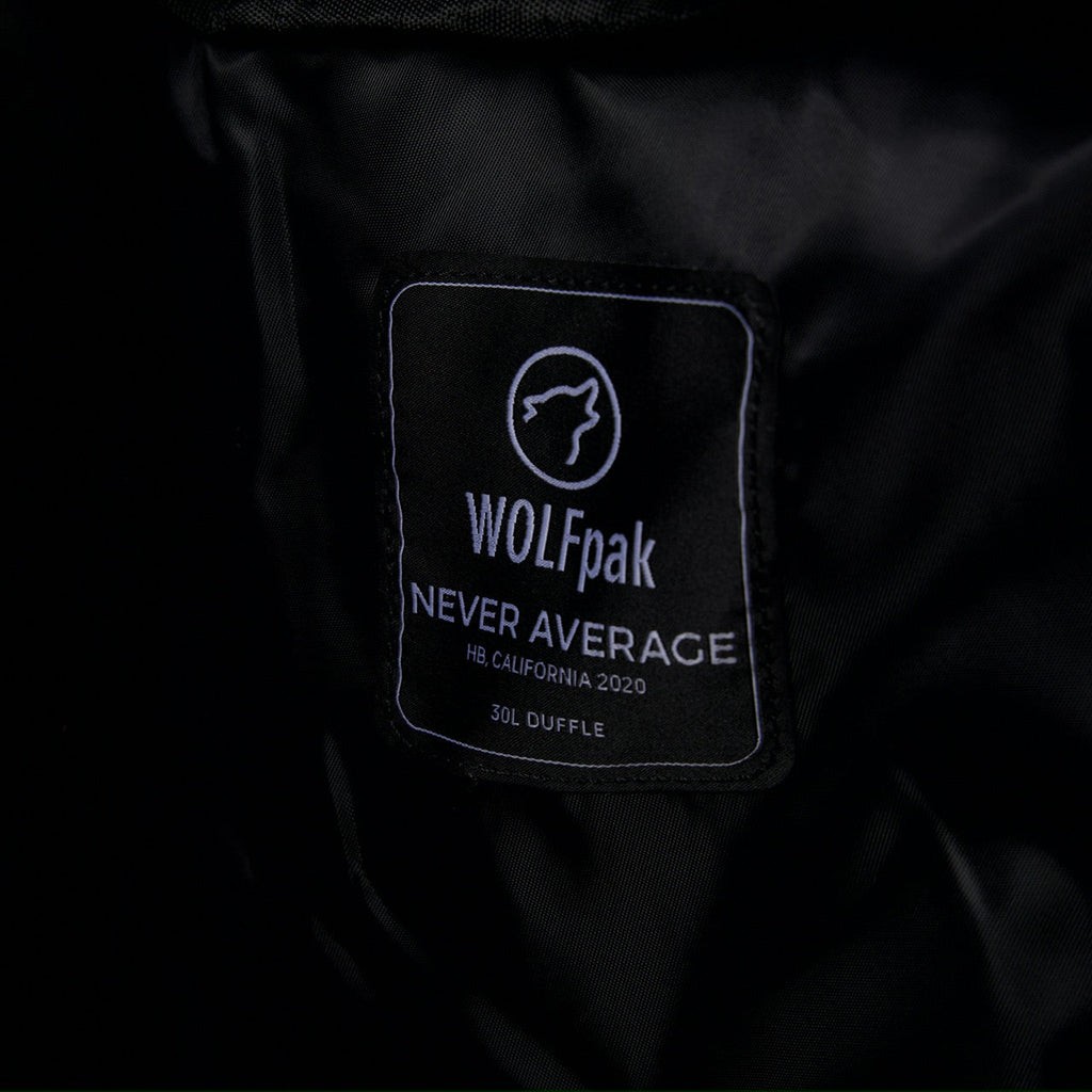 30L Perfect Duffle Bag Alpha Black - Image 38