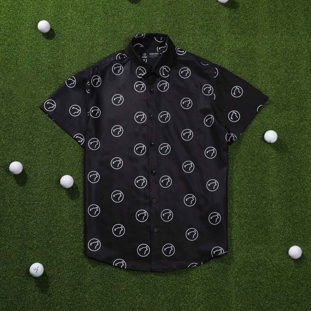 Alpha Black Country Club Button Up (SALE) - Image 3