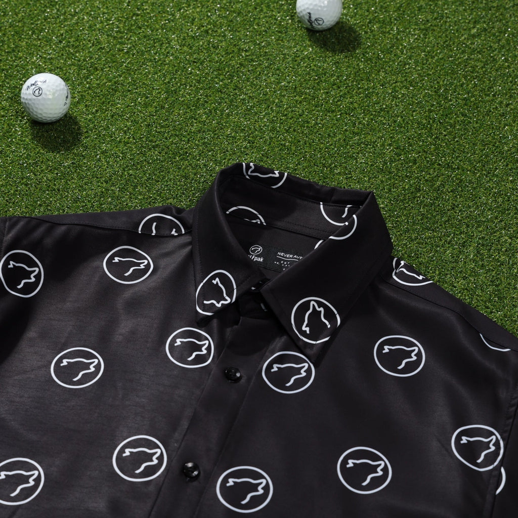 Alpha Black Country Club Button Up (SALE) - Image 9