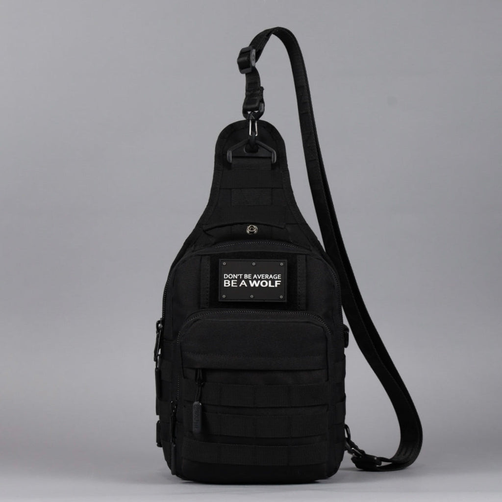 9L Tactical Sling Bag Alpha Black - Image 3