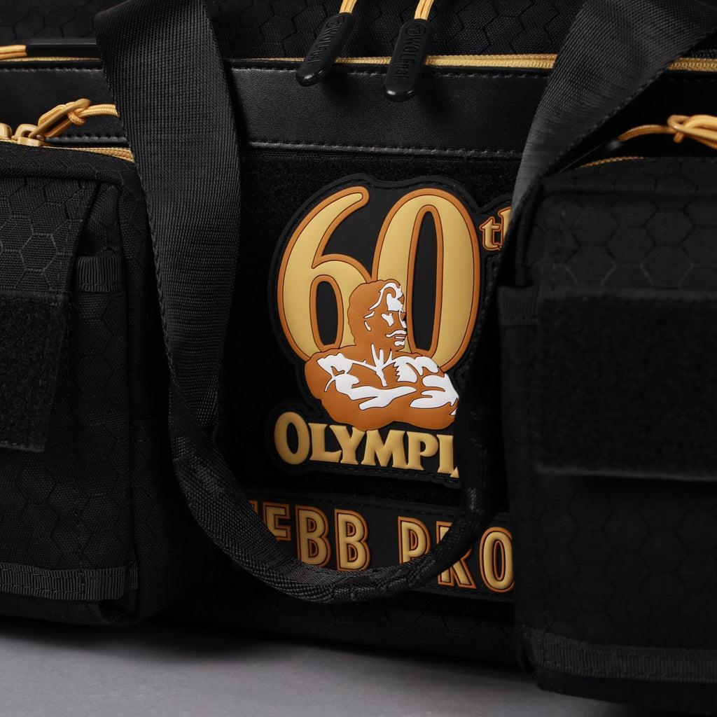 2024 Olympia 30L Perfect Duffle Bag Black Hexagon - Image 18