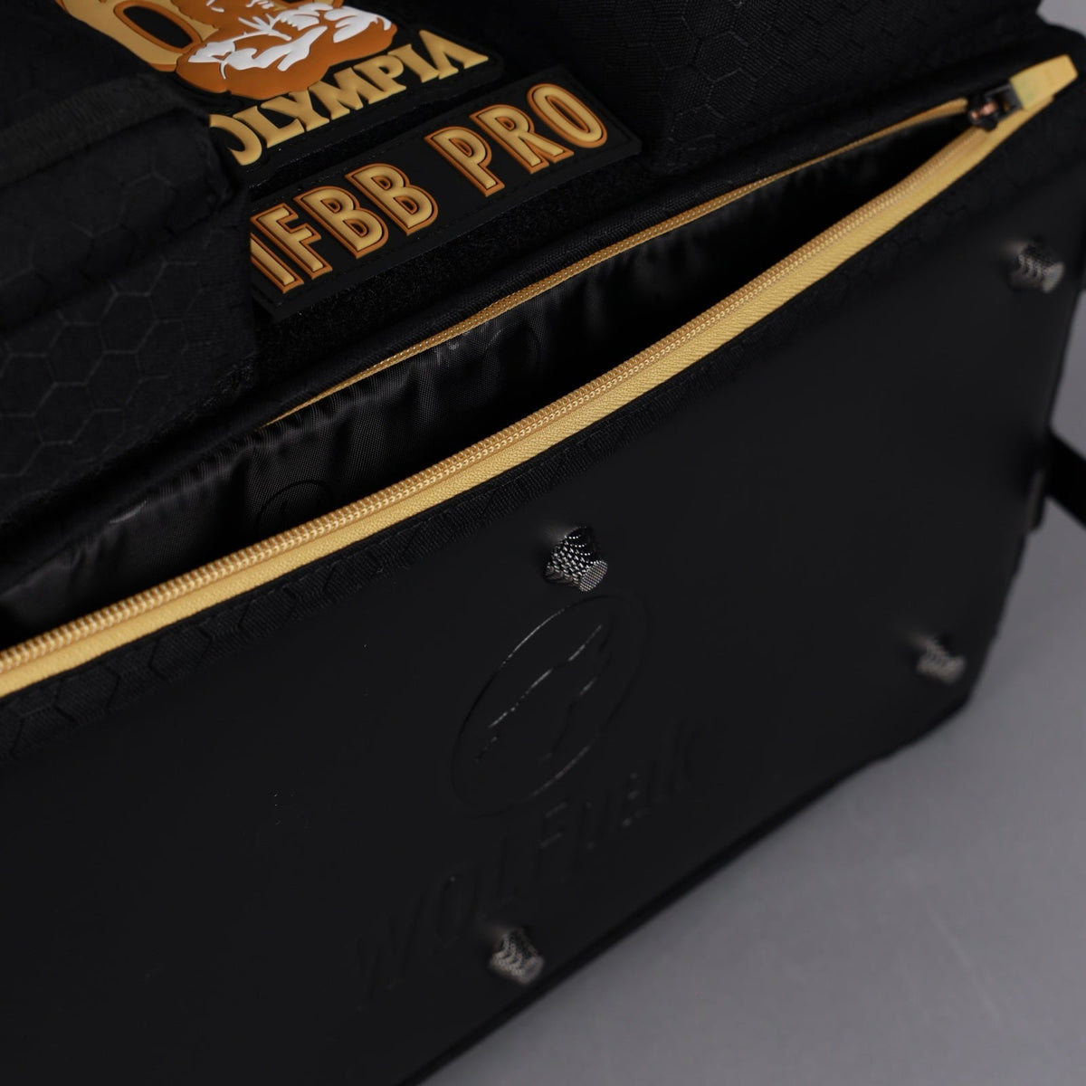 2024 Olympia 30L Perfect Duffle Bag Black Hexagon - Image 19