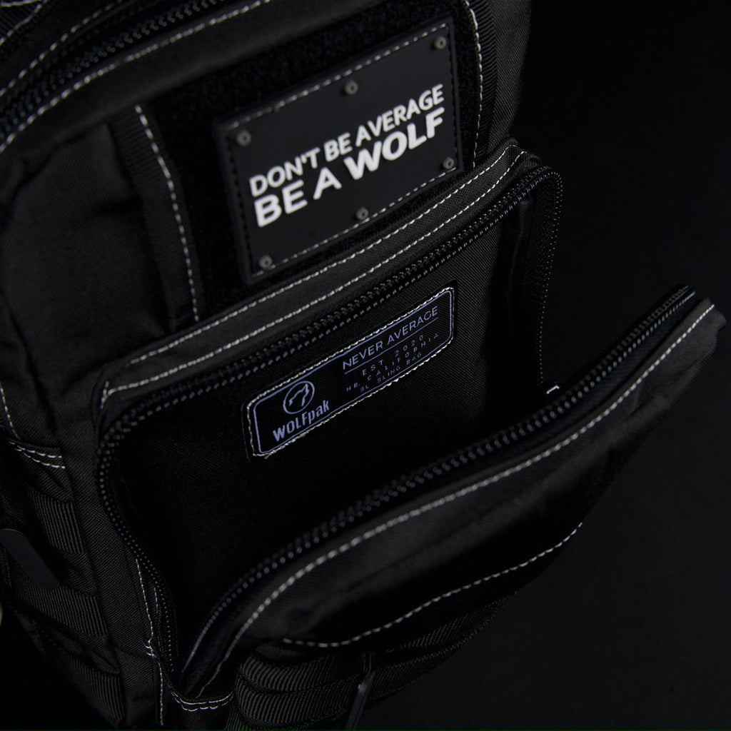 9L Tactical Sling Bag Black Phantom - Image 13