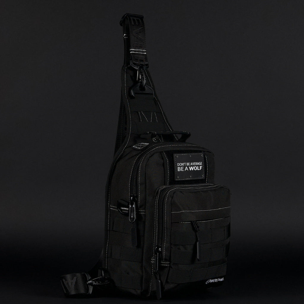 9L Tactical Sling Bag Black Phantom - Image 8