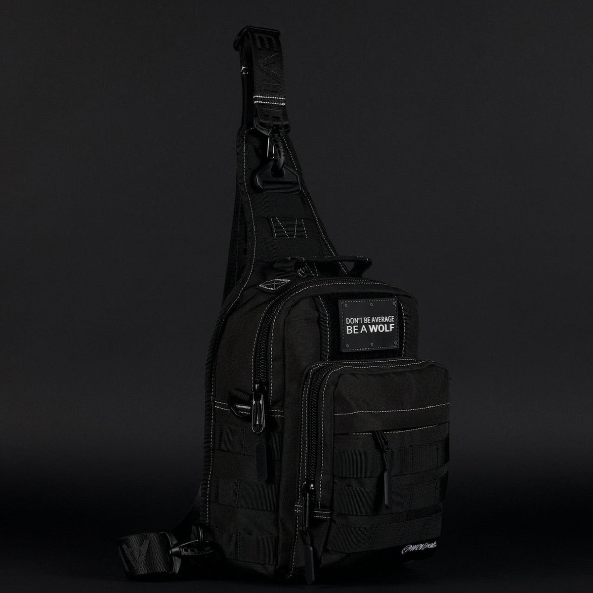 9L Tactical Sling Bag Black Phantom - Image 8