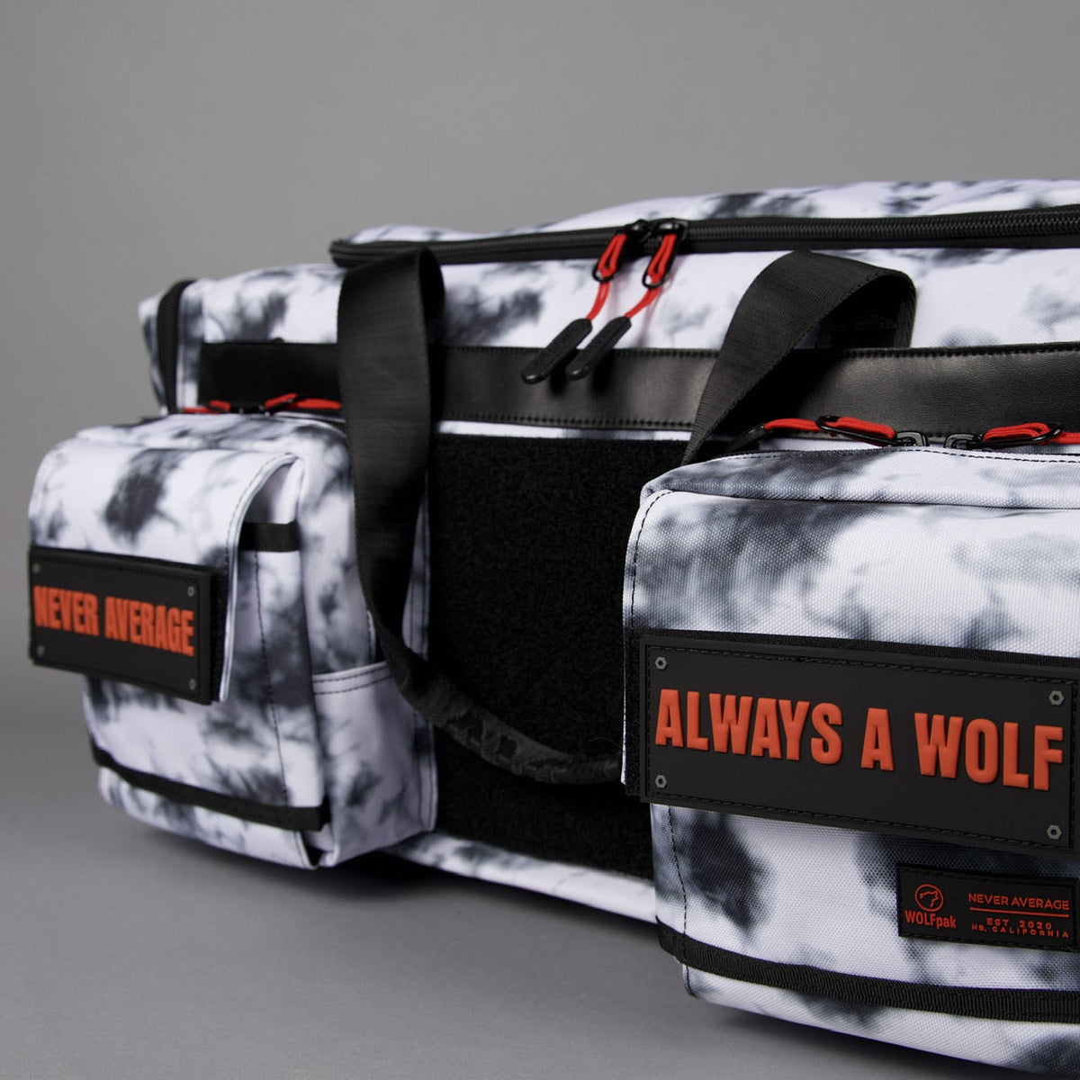 40L Ultimate Duffle Bag Timber Wolf Savage Red (SALE) - Image 14