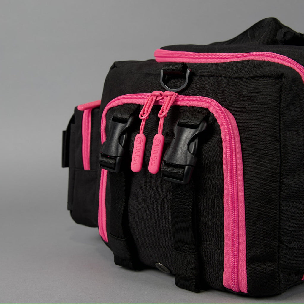 30L Perfect Duffle Bag Neon Pink - Image 13