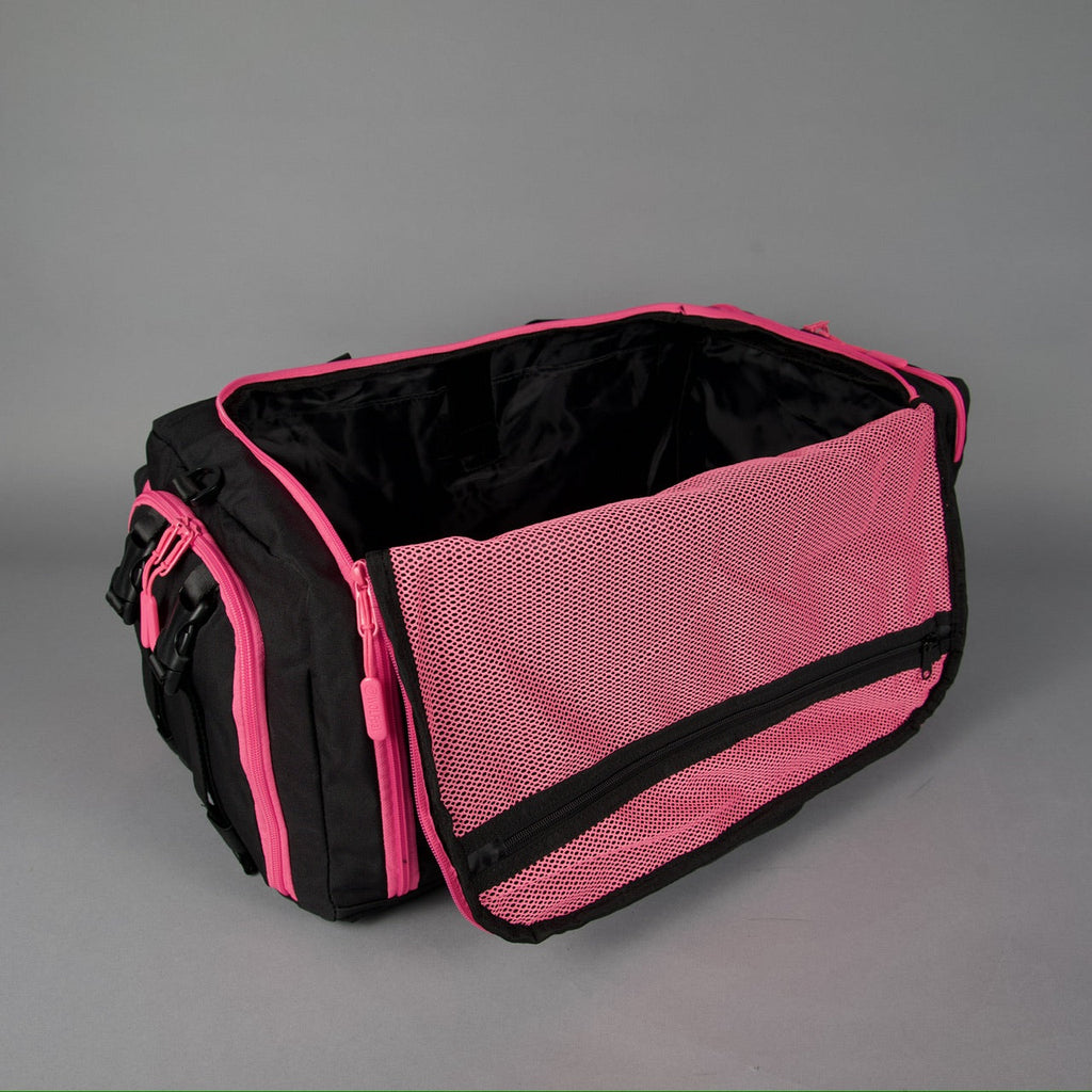 40L Ultimate Duffle Bag Black Neon Pink - Image 23