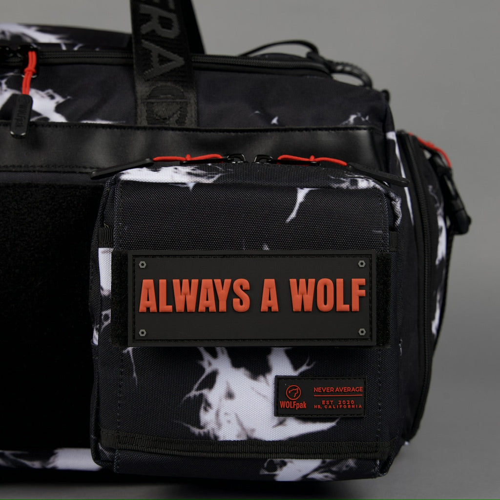 40L Ultimate Duffle Bag Black Lightning Immortal Red - Image 14