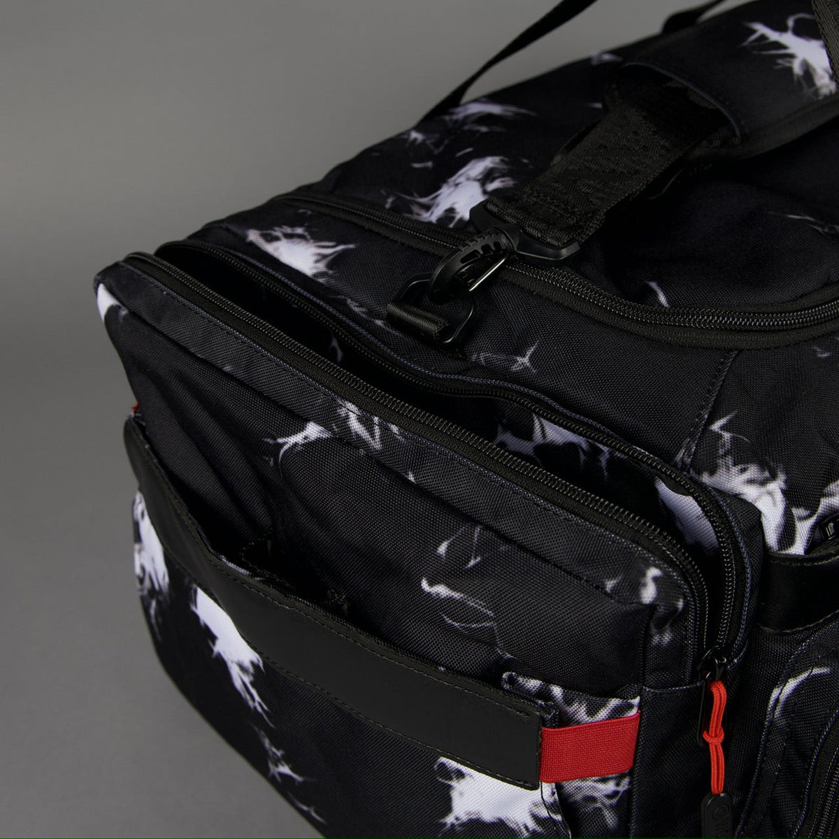 40L Ultimate Duffle Bag Black Lightning Immortal Red (SALE) - Image 16
