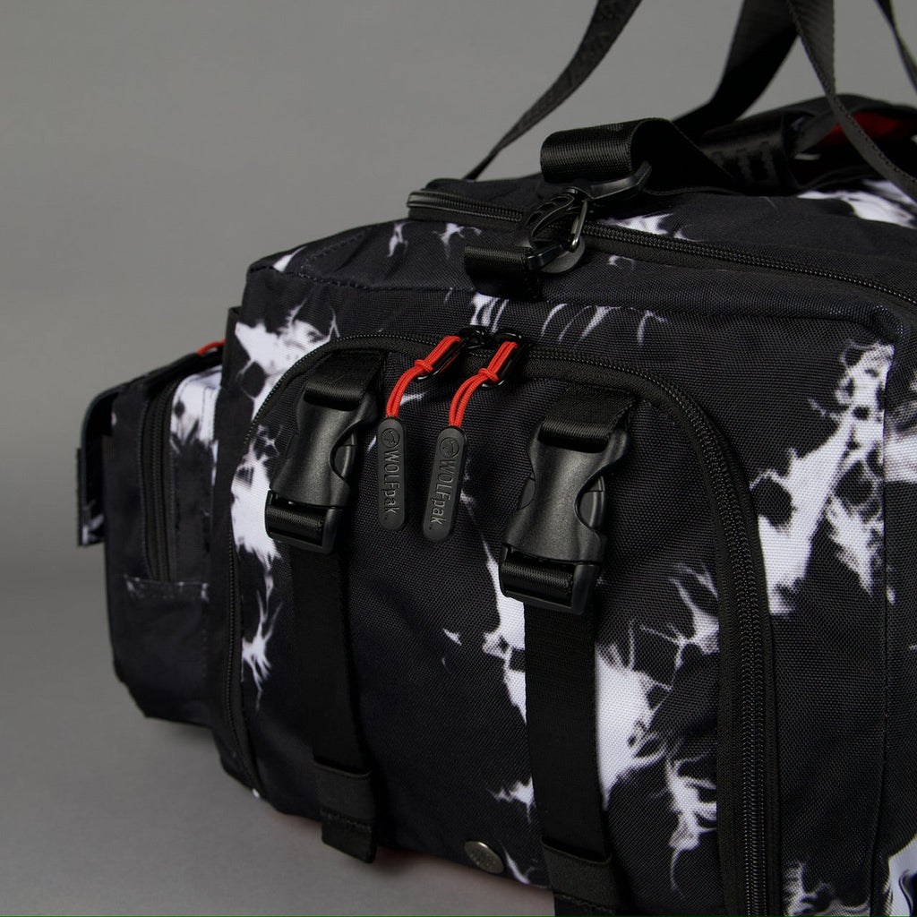 40L Ultimate Duffle Bag Black Lightning Immortal Red - Image 17