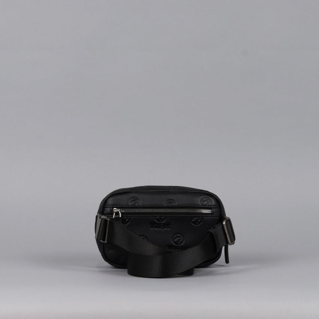 Crossbody Pack Black Luxury Leather - Image 8