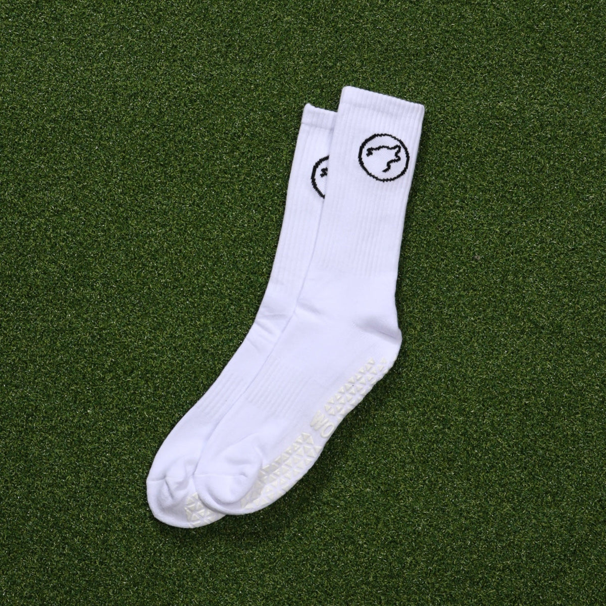 Arctic White Grip Socks