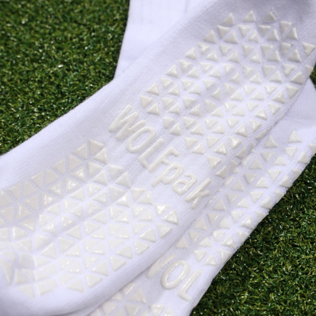 Arctic White Grip Socks - Image 3
