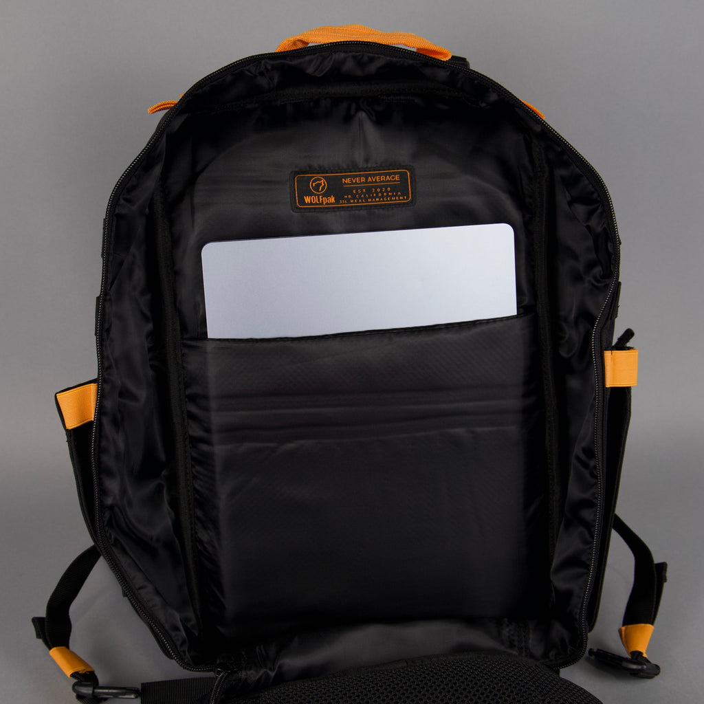 35L Meal Prep Management Backpack Orange Turbo - Image 20