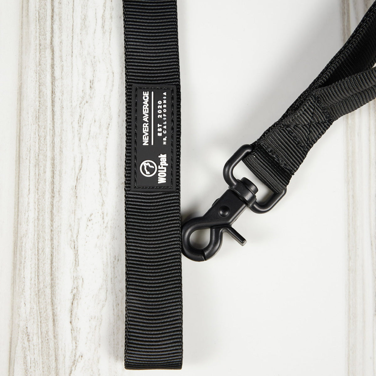 Tactical Nylon Leash Black - Image 2