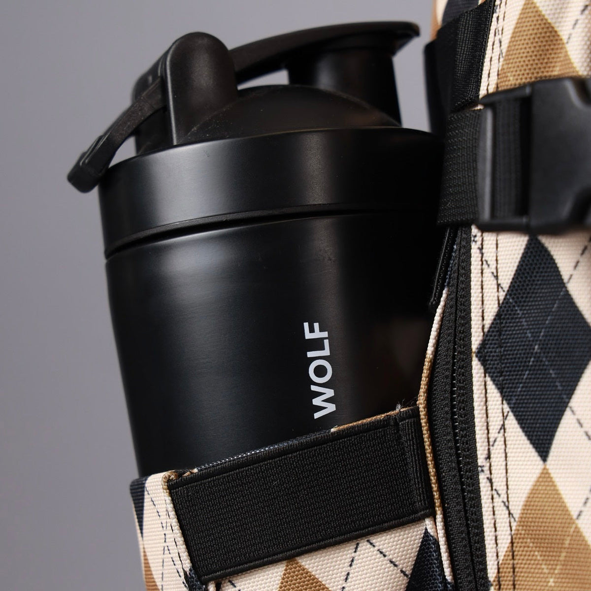 35L Backpack Argyle Print - Image 19