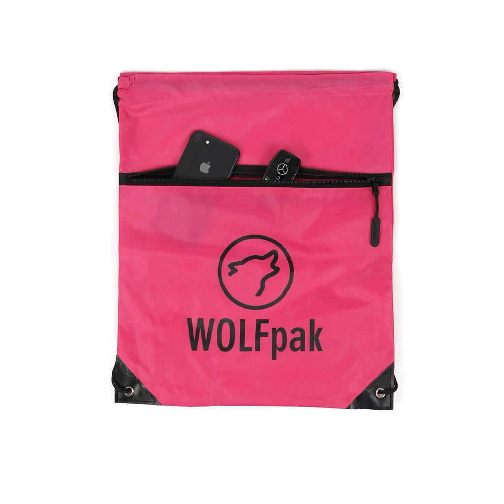 Pink Goddess Draw String Sackpack Bag - Image 2