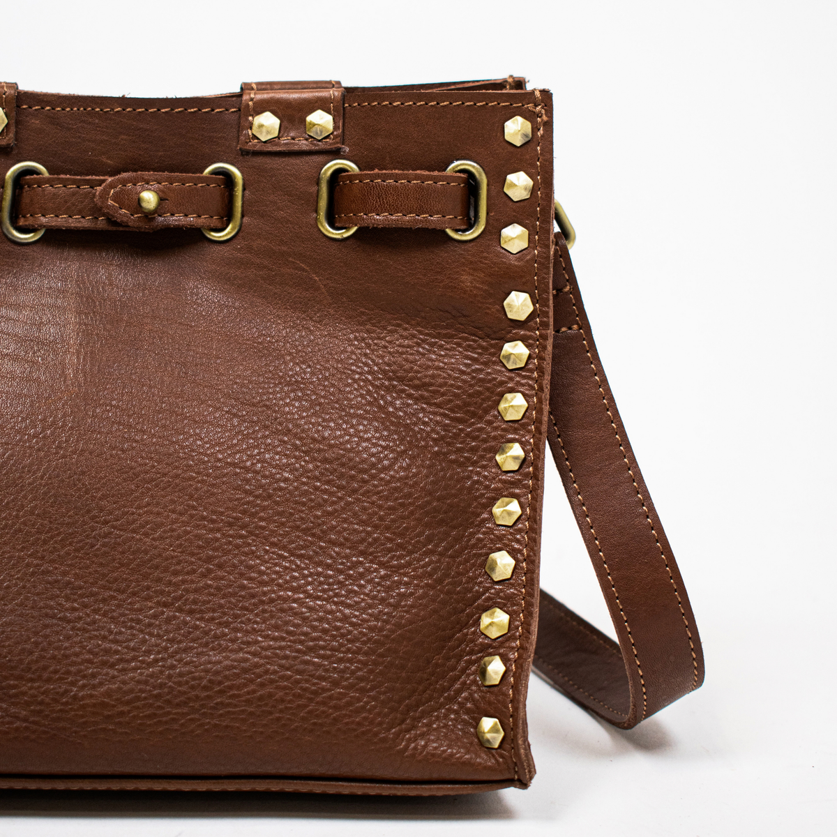 Malibu Milled Leather Crossbody Bag - Image 19