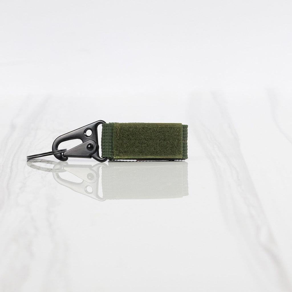 Multi-Functional Nylon Key Chain OD Green - Image 2