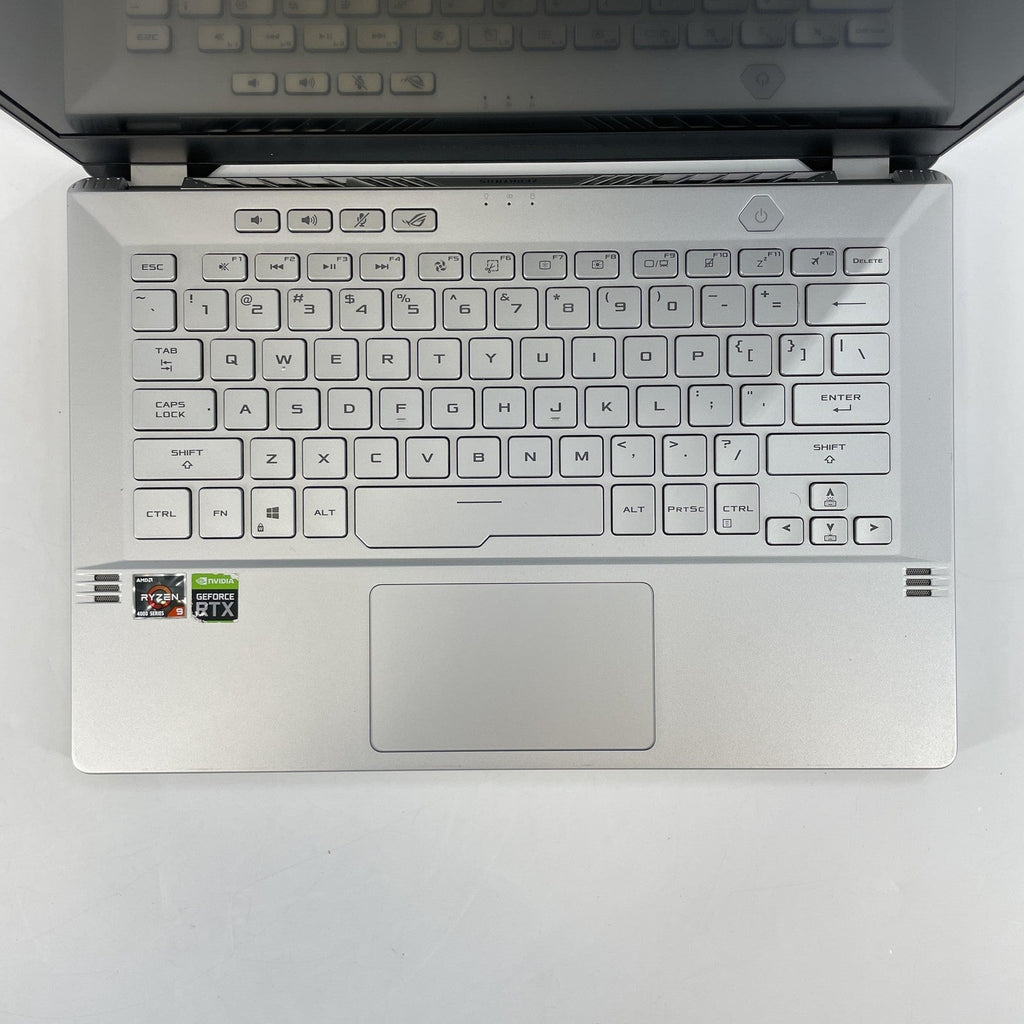 Asus ROG Zephyrus G14 GA401 14 White 3.0 GHz AMD Ryzen 9 4900HS 16GB RAM 1TB Solid State Drive NVIDIA GeForce RTX - Image 2