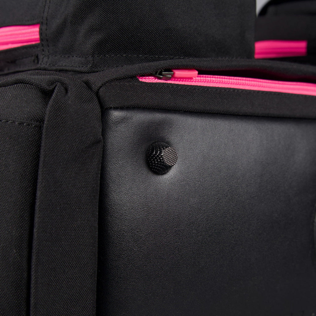 20L Mini Duffle Bag Black Neon Pink - Image 43