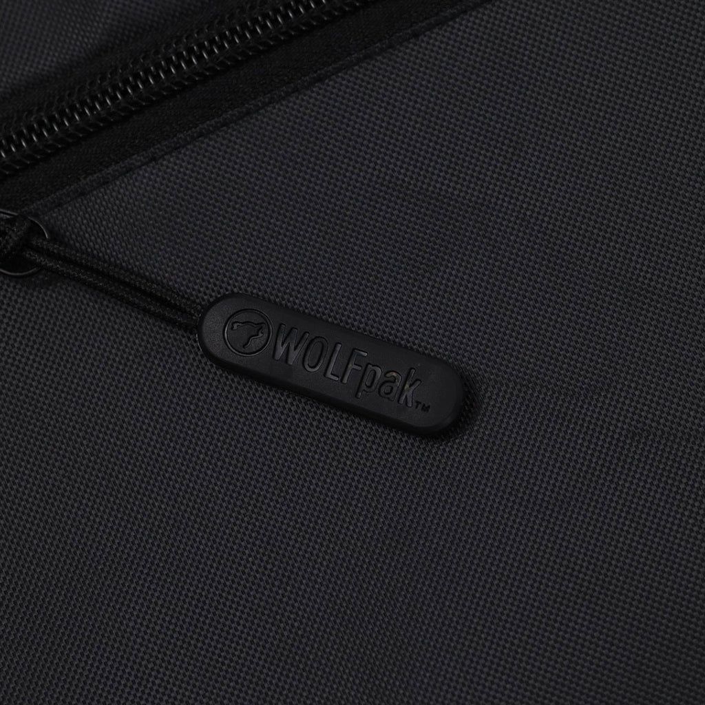 Black Draw String Sackpack Bag - Image 7