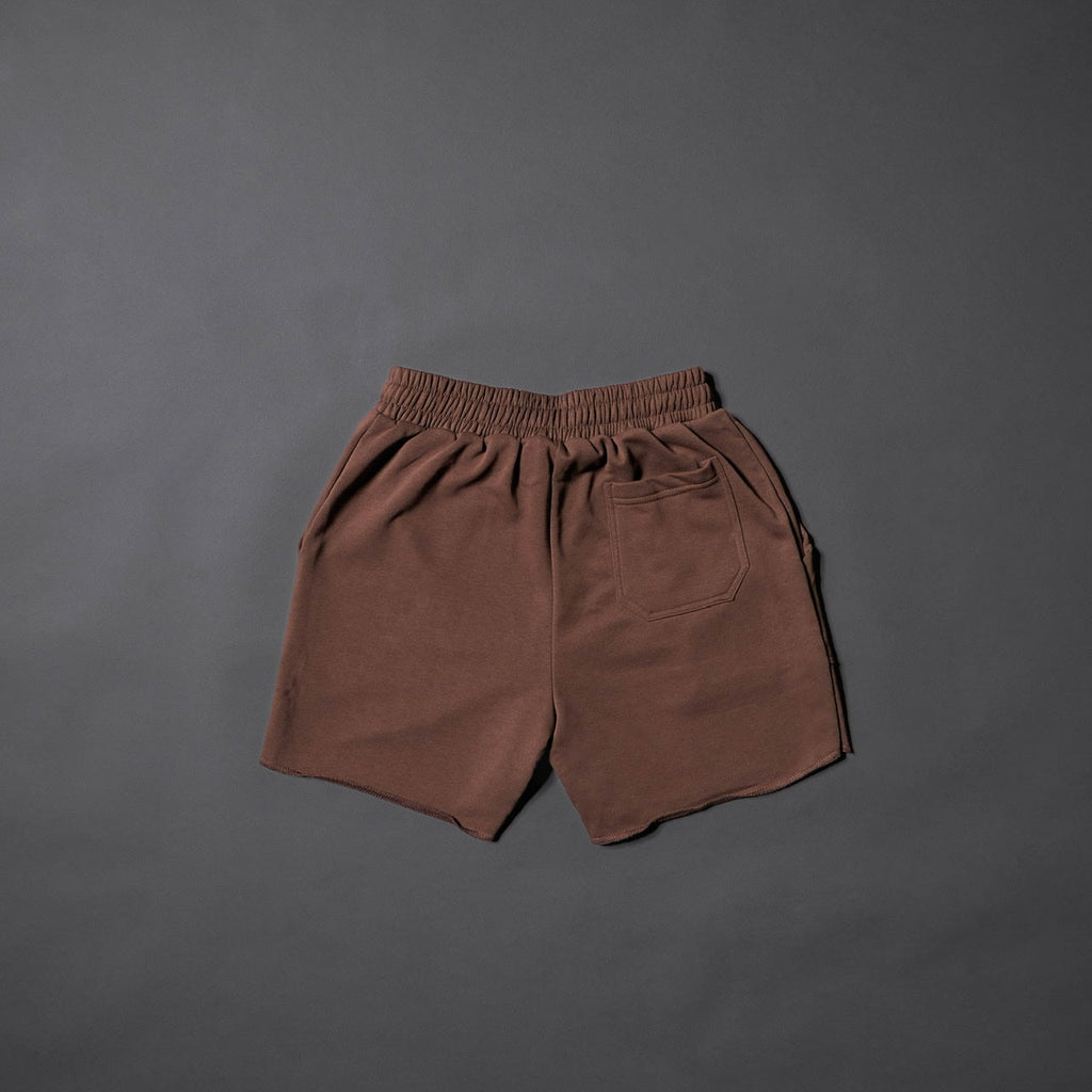Men's Varsity Shorts Mocha Brown - Image 6