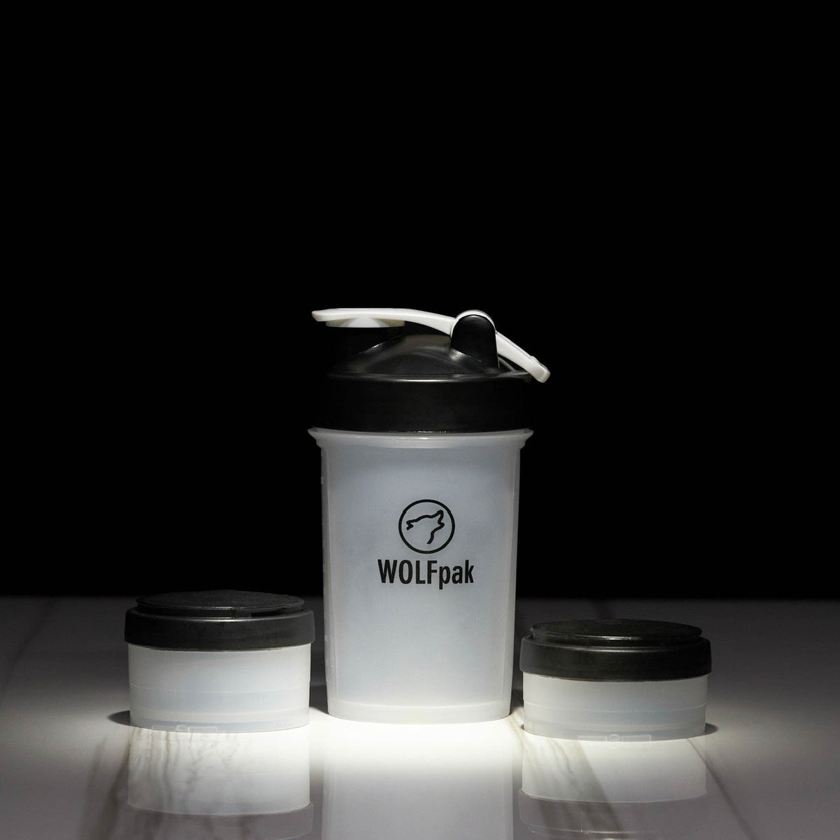 Shaker Bottle With Storage Compartments - Image 4