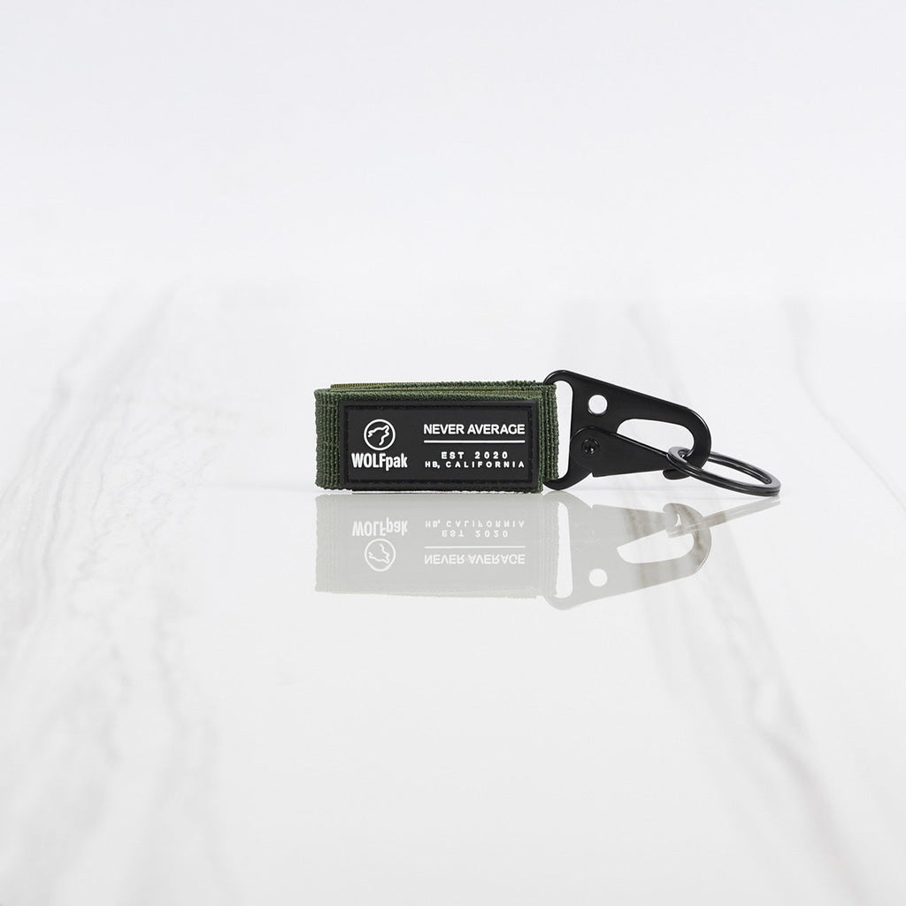 Multi-Functional Nylon Key Chain OD Green