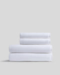 2+2 Organic Plush Bath Bundle - White