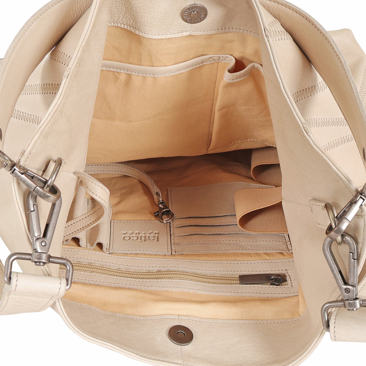Bree Diamond Leather Shoulder Bag - Image 22