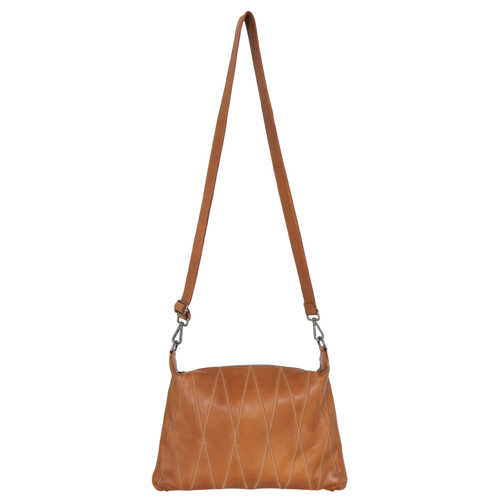 Avery Diamond Leather Crossbody Bag - Image 12