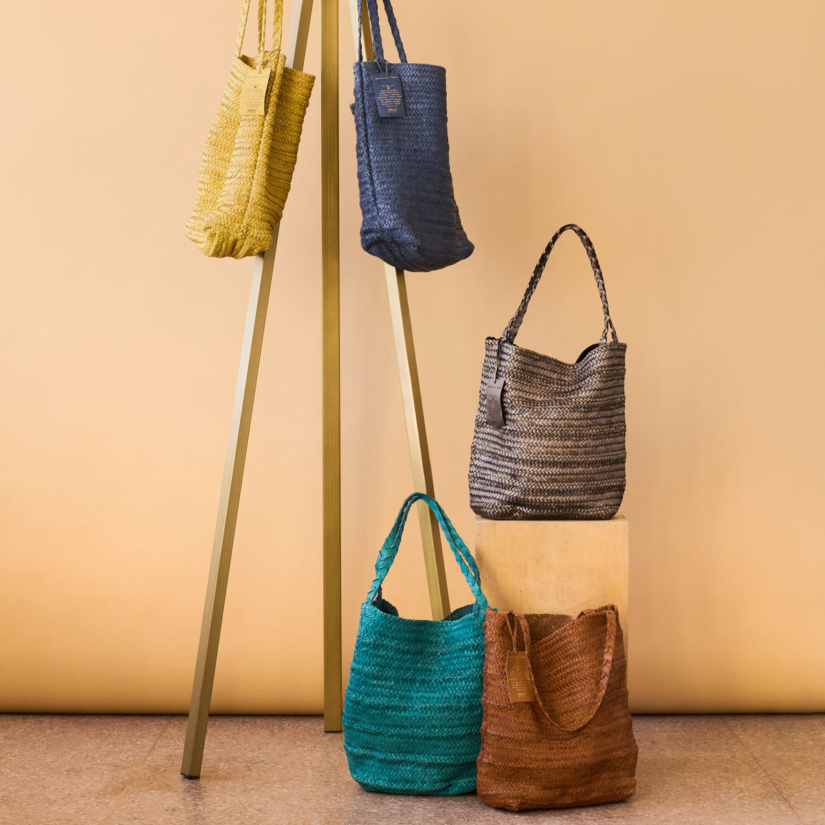 Studio Leather Tote Bag - Image 14