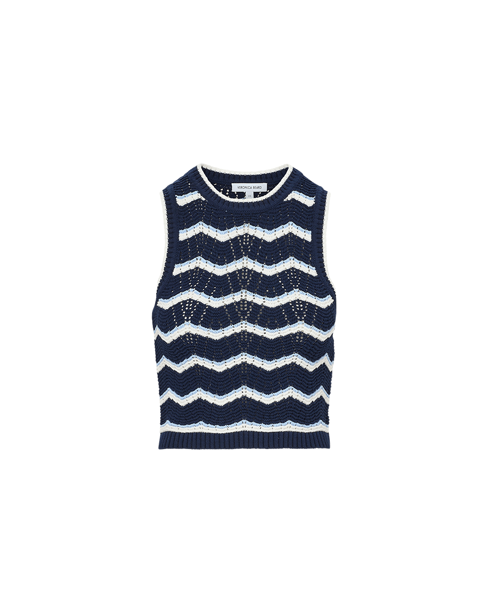 Jerrel Cropped Knit Tank Top - Image 5
