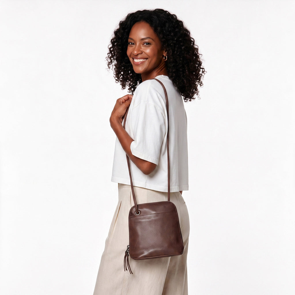 Lilly Leather Crossbody Bag - Image 40
