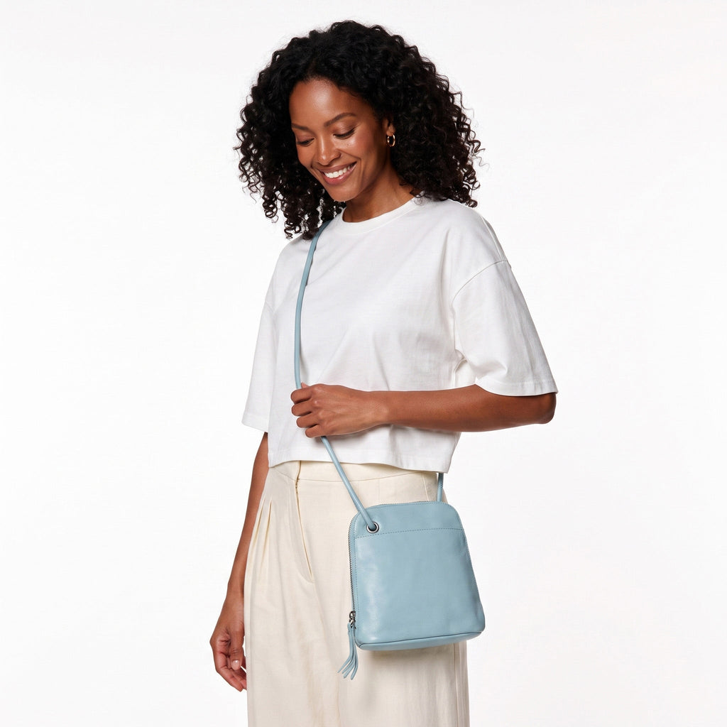 Lilly Leather Crossbody Bag - Image 43