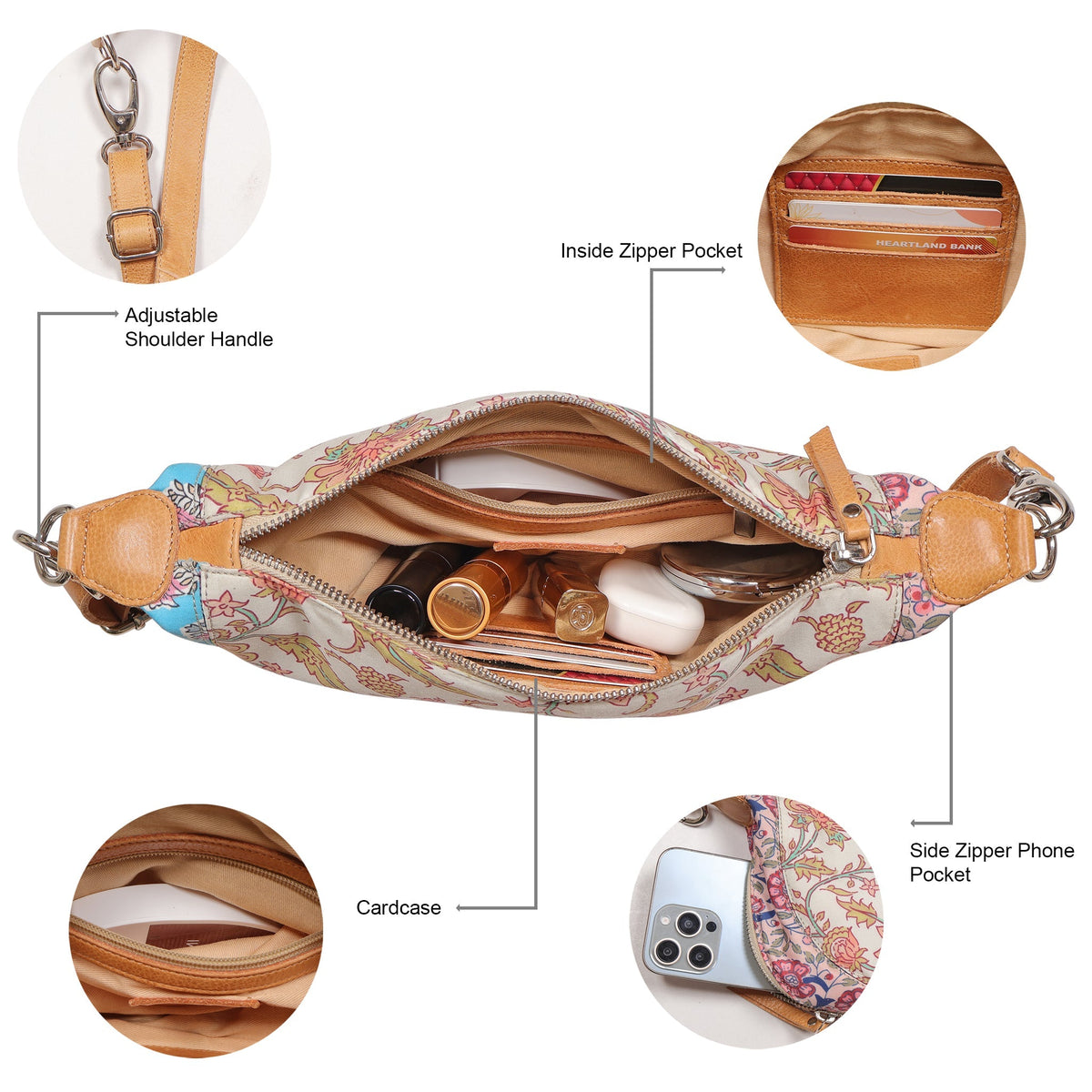 Crosby Leather Sling Bag - Image 29
