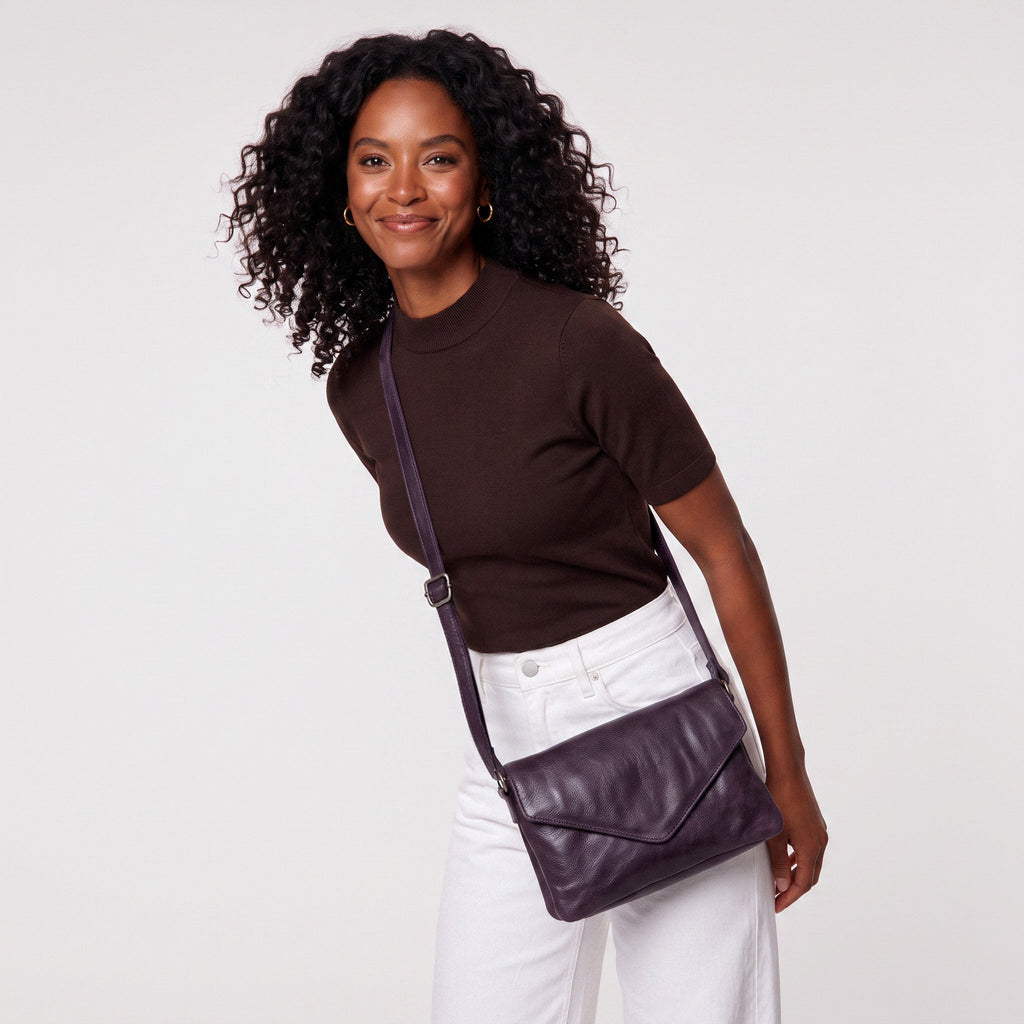 Harbor Leather Crossbody Bag - Image 14