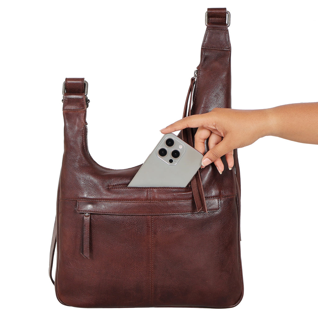 Alta Leather Crossbody Bag - Image 24