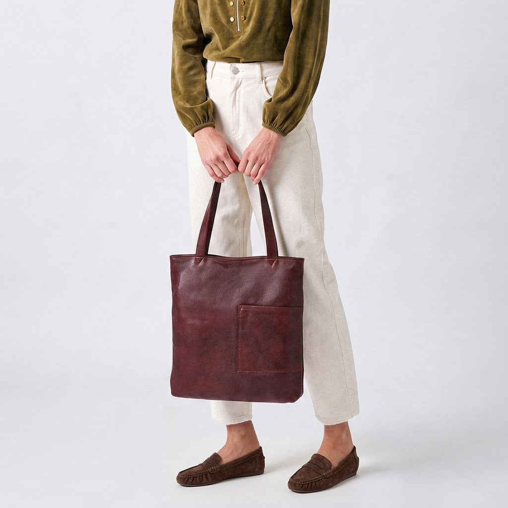 Leon Leather Tote Bag - Image 22