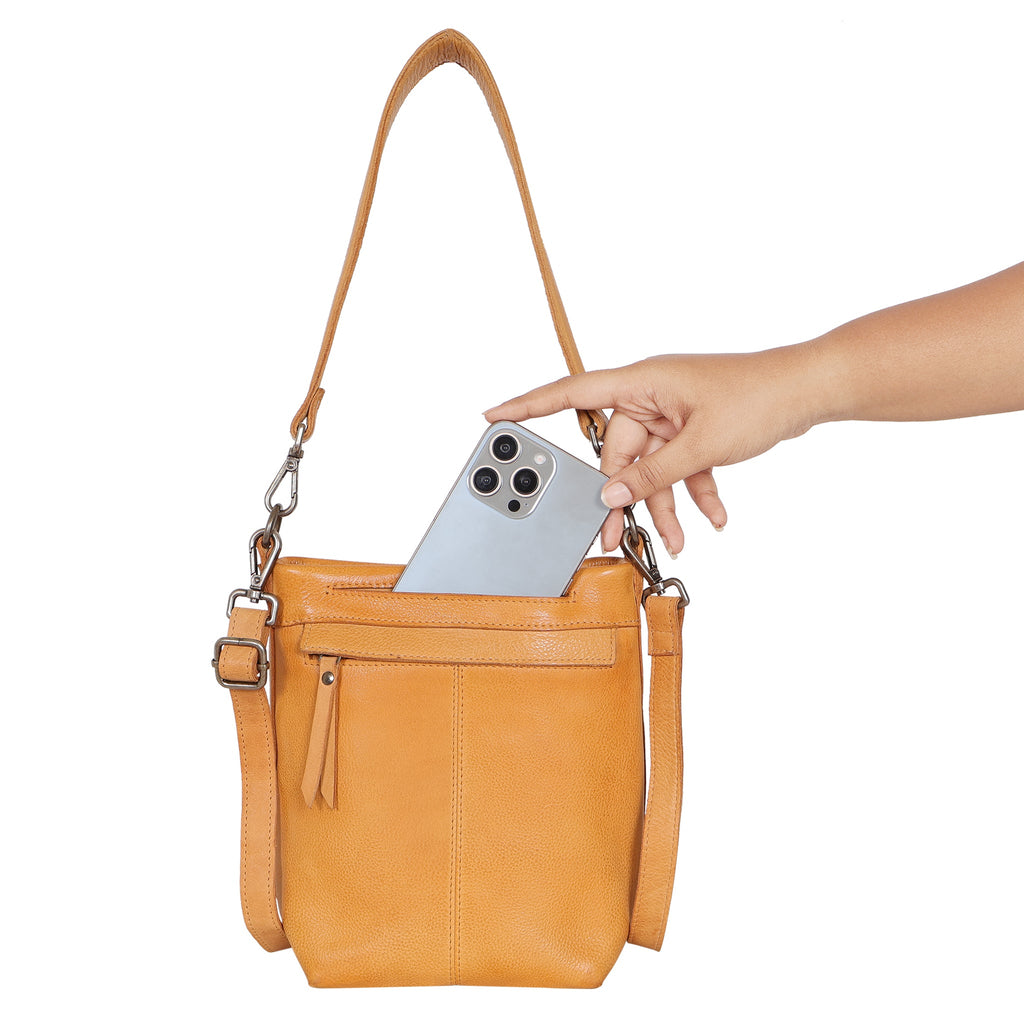 Fran Leather Crossbody - Image 16