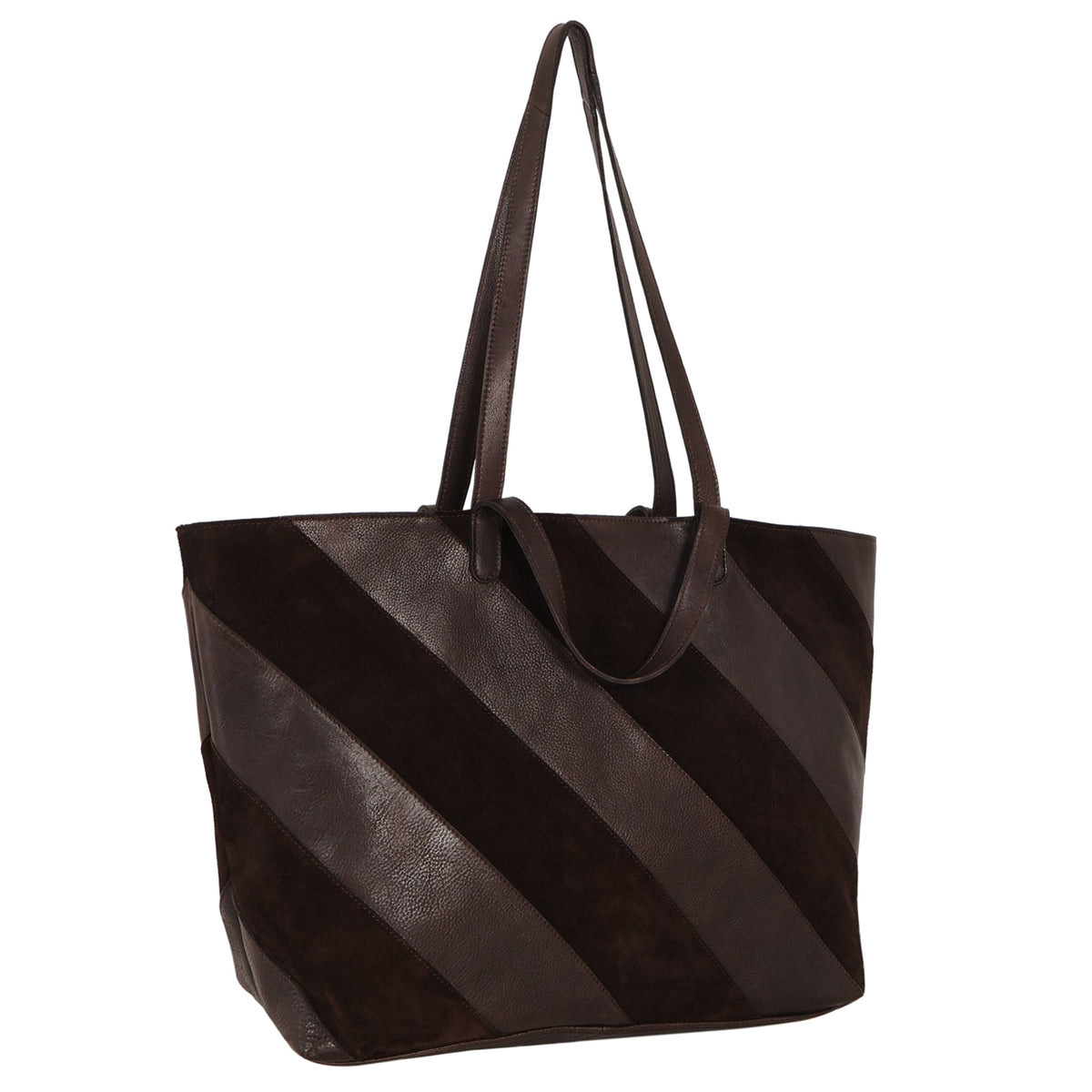 Tanya Suede Leather Tote Bag - Image 2